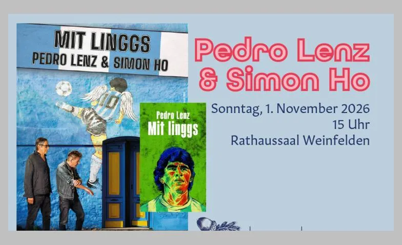 Pedro Lenz und Simon Ho