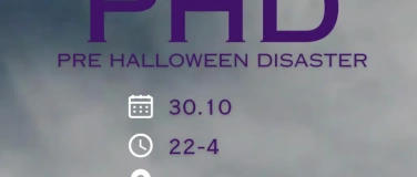 Event-Image for 'PHD - Pre Halloween Disaster Party'