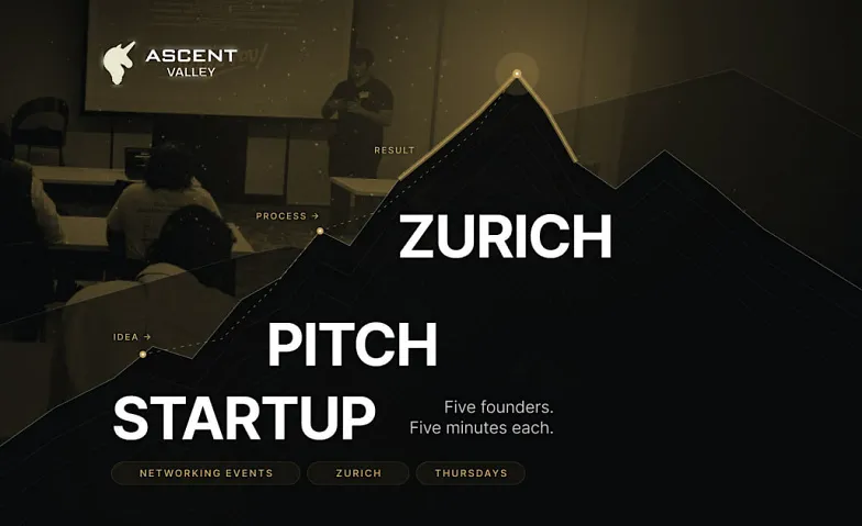 Startup Pitch Events Zurich: 5 Founders on Stage