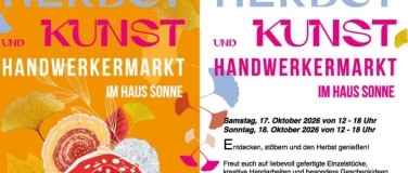 Event-Image for 'Herbst- & Kunsthandwerkermarkt im Haus Sonne'