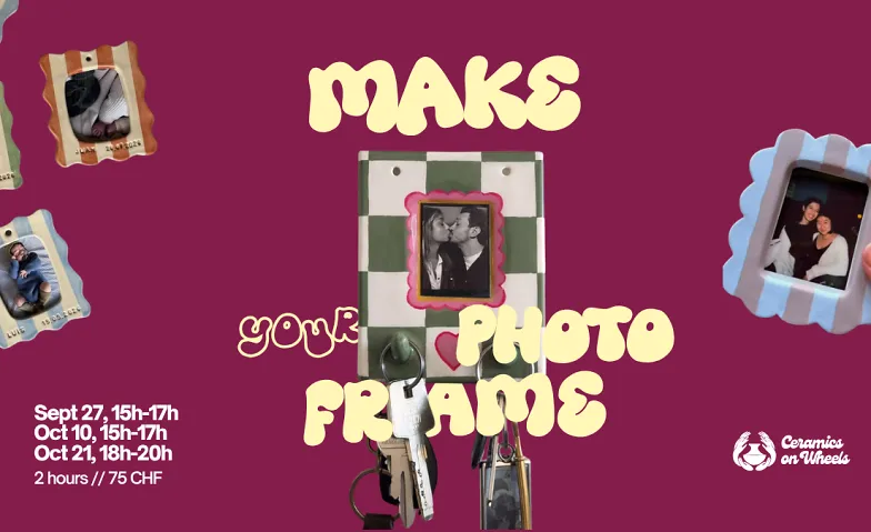 Make Your Photo Frame - Pottery Workshop