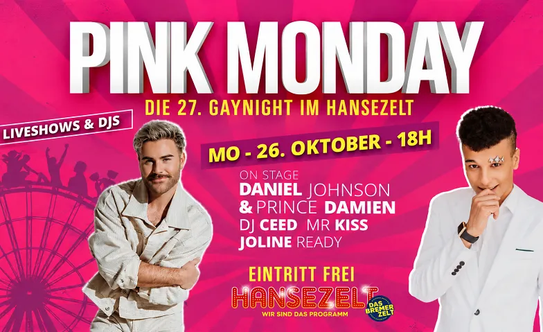 PINK MONDAY - Die Gaynight auf dem Freimarkt
