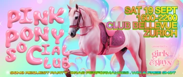 Event-Image for 'PINK PONY SOCIAL CLUB 8TH EDITION - ZURICH DAY DANCE'