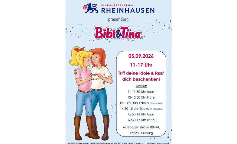 Triff Bibi & Tina im EKZ