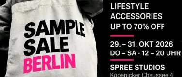 Event-Image for 'Sample Sale Berlin: Musterware bis zu 70 % reduziert'