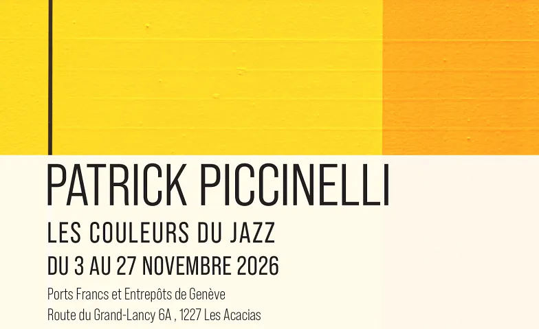 Exposition Patrick Piccinelli, Kunst & Ausstellungen / Ausstellung, Ports Francs et Entrepôts de Genève