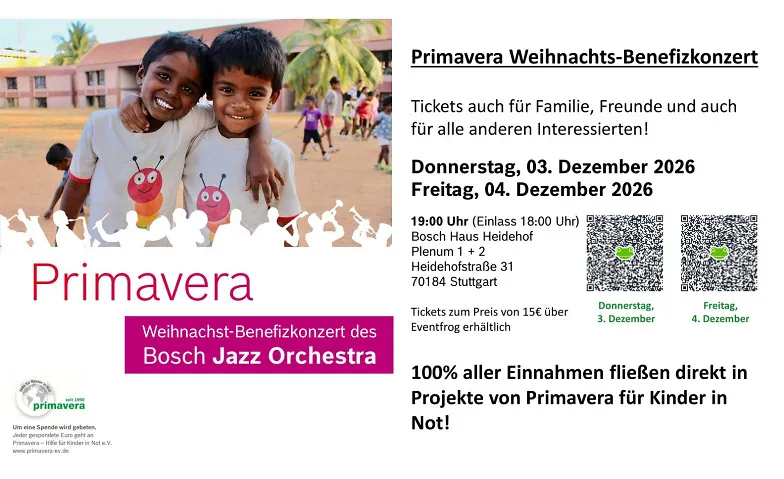 2. Weihnachts-Konzert des Bosch Jazz Orchestra für Primavera, Konzerte / Jazz & Blues, Bosch Haus Heidehof