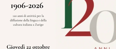 Event-Image for 'Festa per i 120 anni della Dante Alighieri Zurigo'