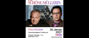 Event-Image for 'Christoph Pr&eacute;gardien singt "Die sch&ouml;ne M&uuml;llerin"'