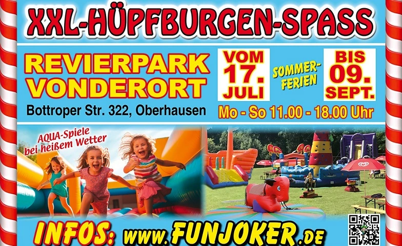 Event-Image for 'FUN JOKER&lsquo;s XXL-H&Uuml;PFBURGEN-SPASS in Oberhausen'
