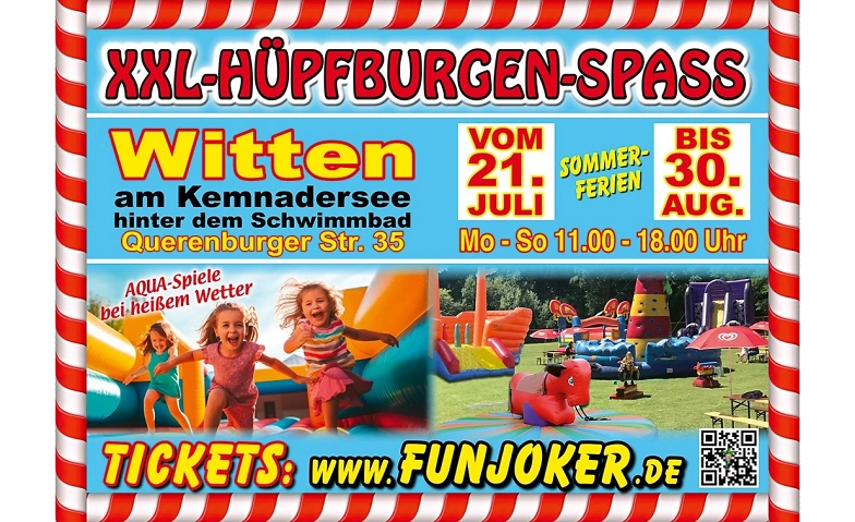 Event-Image for 'FUN JOKER&lsquo;s XXL-H&Uuml;PFBURGEN-SPASS in Witten'