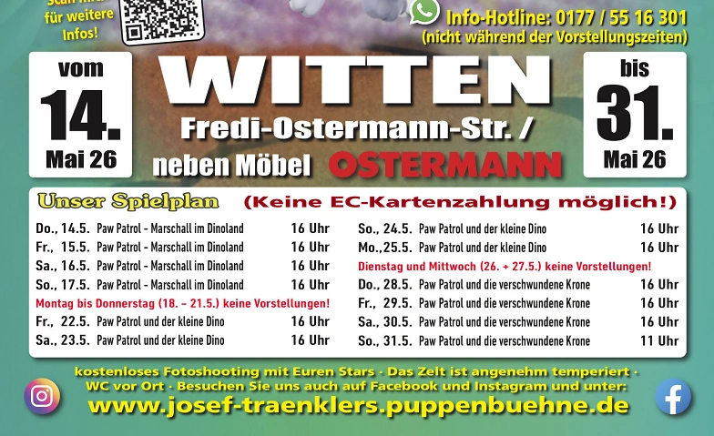 Event-Image for 'Josef Tr&auml;nklers Puppenb&uuml;hne gastiert in Witten'
