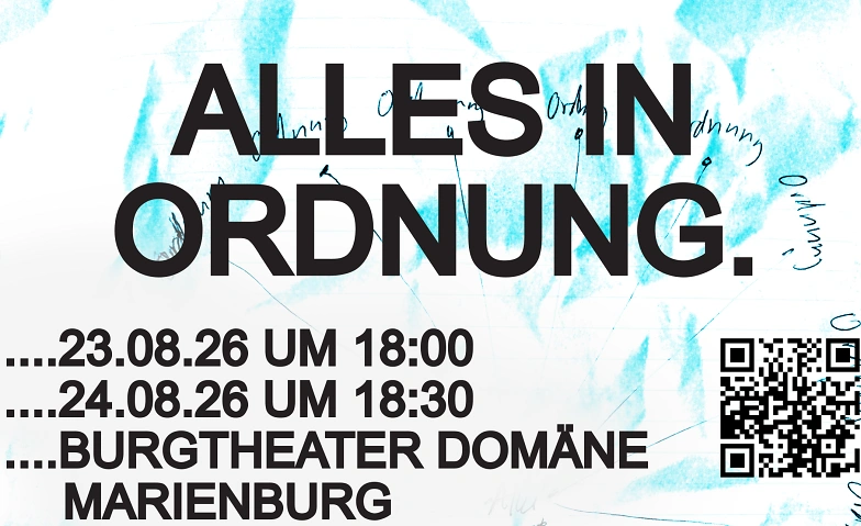 ALLES IN ORDNUNG. Tickets