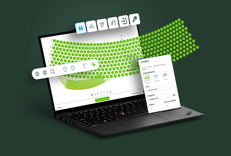 Saaalplan Features