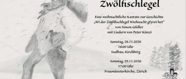 Event-Image for 'Zw&ouml;lfischlegel eine weihnachtliche Kantate zur Geschichte'