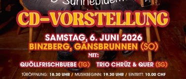 Event-Image for 'D'Sunneblueme CD Vorstellung / Pr&eacute;sentation de notre CD'