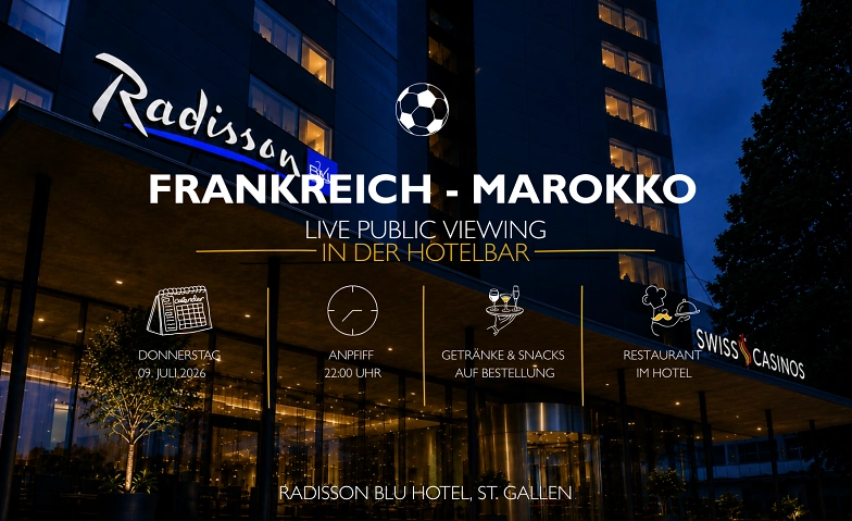Public Viewing Frankreich vs Marokko