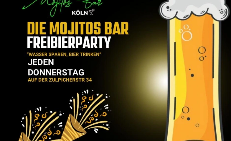 Event-Image for 'Die Freibierparty in K&ouml;ln - Jeden Donnerstag ab 21 Uhr'