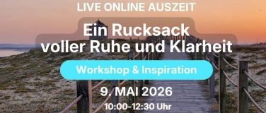 Event-Image for 'Ein Rucksack voller Ruhe und Klarheit'
