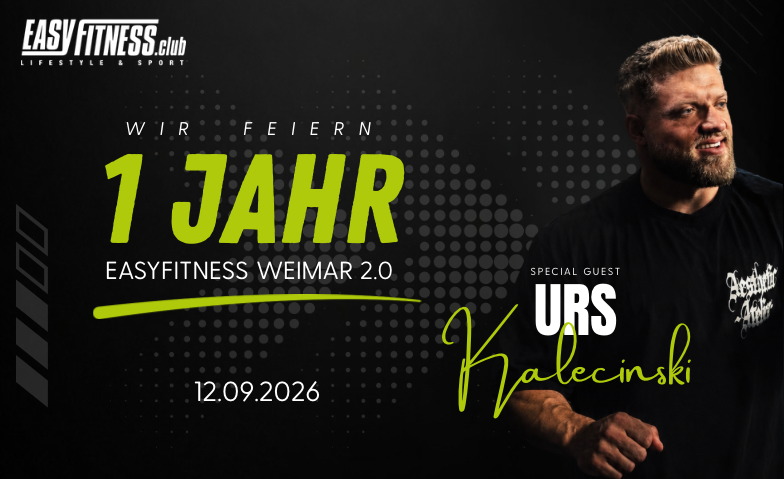 1 Jahr Easyfitness Weimar 2.0
