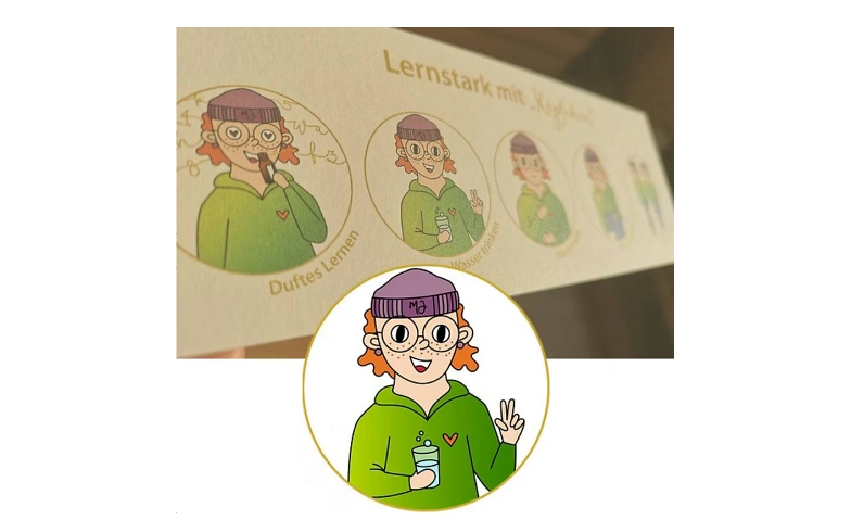 Hausaufgaben ohne Tr&auml;nen- bewegtes Lernen mit Duft Billets