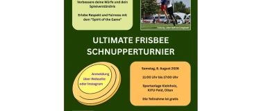 Event-Image for 'Ultimate Frisbee Schnupperturnier'