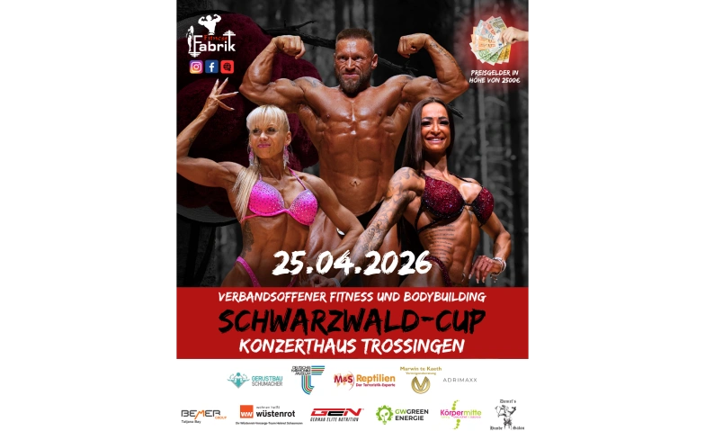 Event-Image for 'Fitness und Bodybuilding Schwarzwald-Cup'
