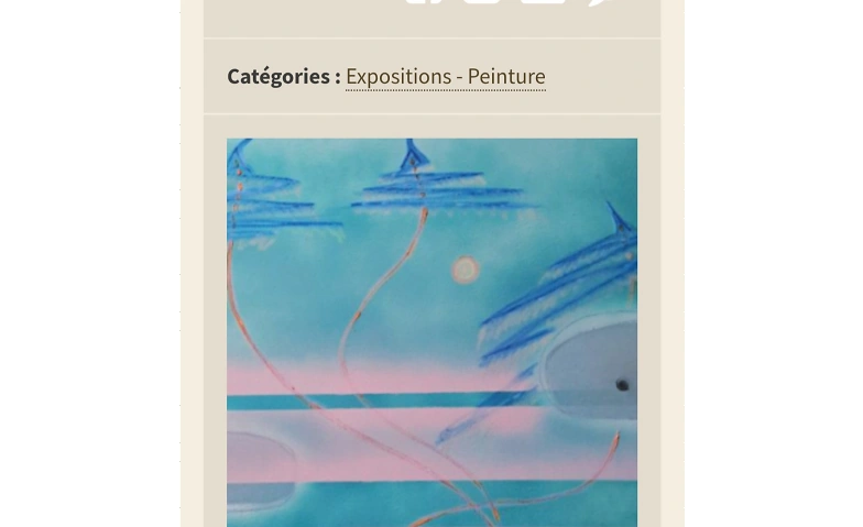 exposition "Le vert le matin, l'orange l'apres midi"