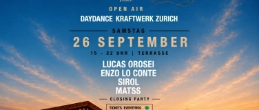 Event-Image for '️ OPEN AIR  DAYDANCE KRAFTWERK ZURICH'