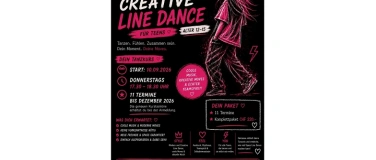 Event-Image for 'Modern & Creative Line Dance f&uuml;r Kids & Teens'