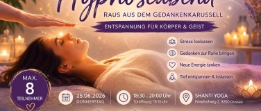 Event-Image for 'Hypnoseabend f&uuml;r mehr innere Ruhe & Entspannung'