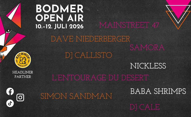 Bodmer Open Air 2026