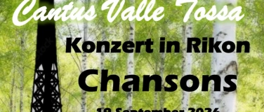 Event-Image for 'Chansons - Chorkonzert des Cantus-Valle-Tossa'