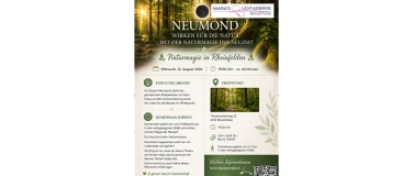 Event-Image for 'Neumond-Wirken f&uuml;r die Natur mit Naturmagie'