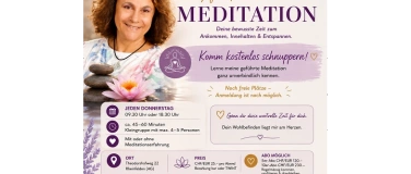 Event-Image for 'Gef&uuml;hrte Meditation in Rheinfelden &ndash;&nbsp;Zeit f&uuml;r Dich'