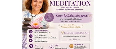 Event-Image for 'Gef&uuml;hrte Meditation in Rheinfelden &ndash;&nbsp;Zeit f&uuml;r Dich'