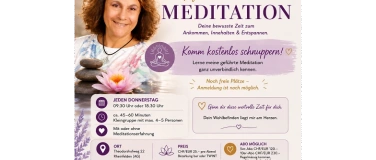Event-Image for 'Gef&uuml;hrte Meditation in Rheinfelden &ndash;&nbsp;Zeit f&uuml;r Dich'
