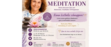 Event-Image for 'Gef&uuml;hrte Meditation in Rheinfelden &ndash;&nbsp;Zeit f&uuml;r Dich'