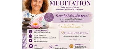 Event-Image for 'Gef&uuml;hrte Meditation in Rheinfelden &ndash;&nbsp;Zeit f&uuml;r Dich'