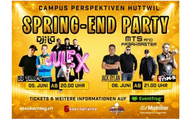 Event-Image for 'Spring-End Party Huttwil 2026'