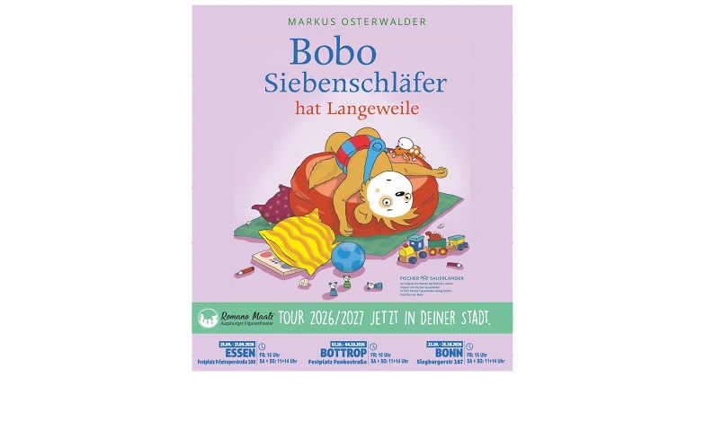 Event-Image for 'Bobo Siebenschl&auml;fer hat Langeweile'