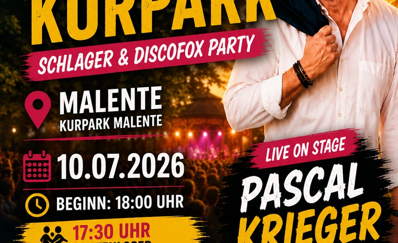Tanzen im Kurpark - Discofox & Schlager /Pascal Krieger LIVE