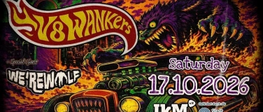 Event-Image for 'V8 Wankers + We'rewolf'