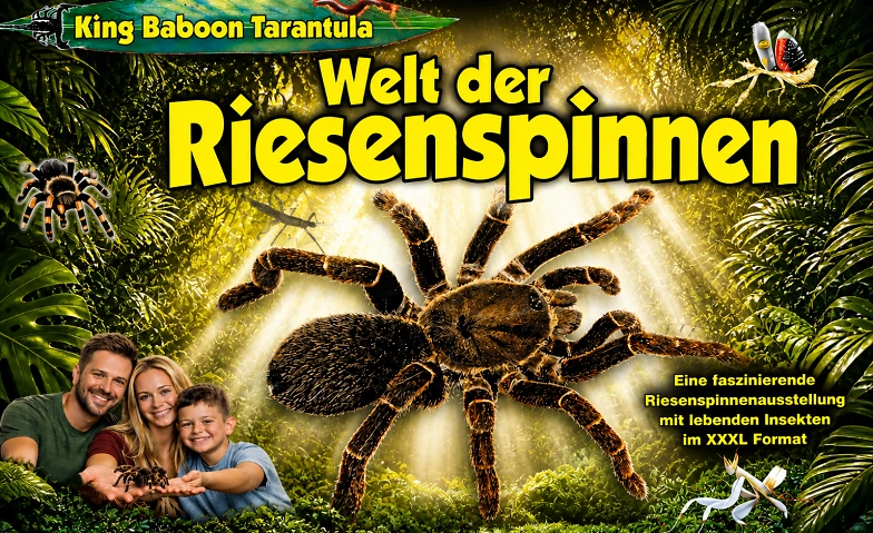 King Baboon Tarantula Welt der Riesenspinnen