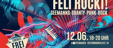Event-Image for 'FELI ROCKT &middot; Open-Air Akkordeon-Hafenrock'