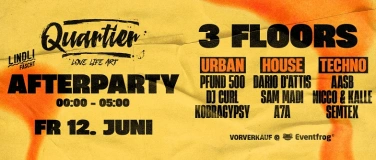 Event-Image for 'LINDLI F&Auml;SCHT Afterparty QUARTIER Klub/ FR 12. Juni'