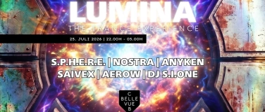 Event-Image for 'LUMINA - THE TRANCE EXPERIENCE'