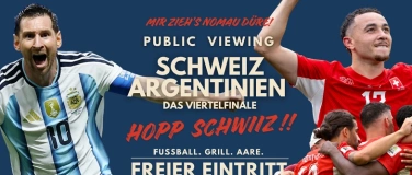 Event-Image for 'Public Viewing M&auml;nner WM 2026: SCHWEIZ - ARGENTINIEN'