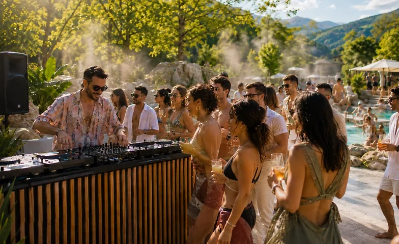 Day-Rave mit DJ Tahiti Snow in der Therme Zurzach