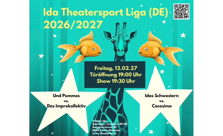 Ida Theatersport Liga 12.02.2027, DE Tickets